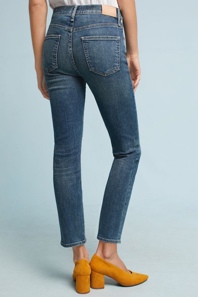 Citizens of Humanity Cara High-Rise Cigarette Ankle Jeans | Anthropologie