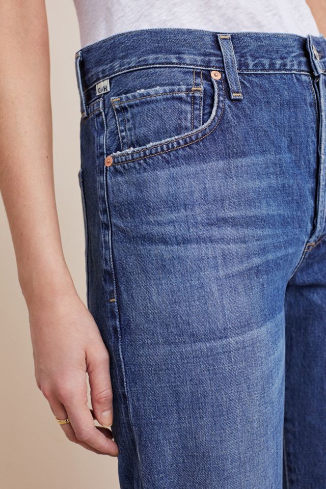 Citizens of Humanity Emery High-Rise Straight Cropped Jeans #1