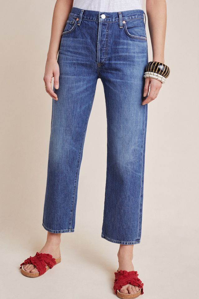 Citizens of Humanity Emery High-Rise Straight Cropped Jeans #2