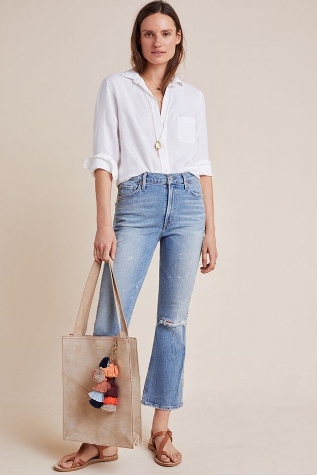 Citizens of Humanity Demy Ultra High-Rise Cropped Flare Jeans #2