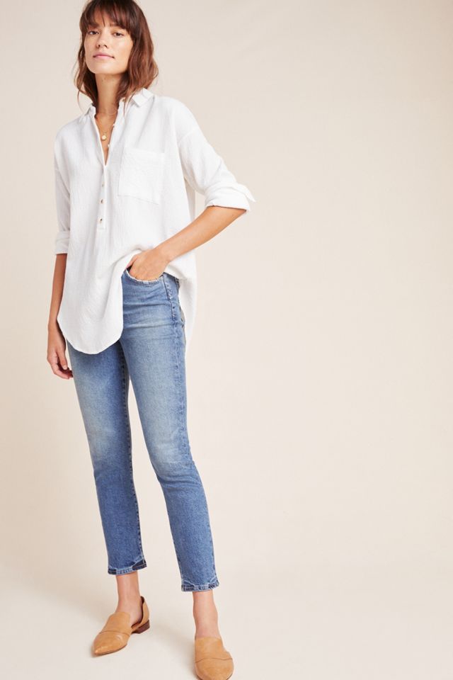 Citizens of Humanity Olivia Ultra High-Rise Slim Ankle Jeans #5