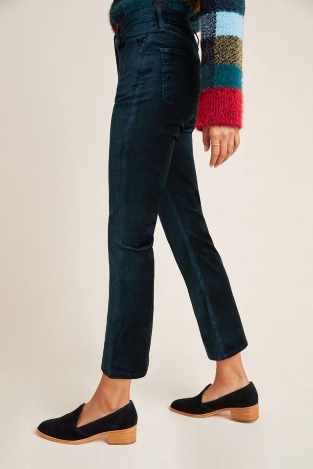 Citizens of Humanity Demy Cropped Flare Velvet Jeans #3