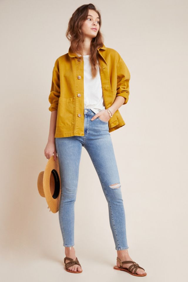 Citizens of Humanity Rocket High-Rise Cropped Skinny Jeans