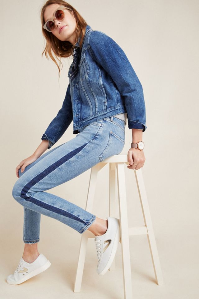 AGOLDE Toni Mid Rise Slim Jeans