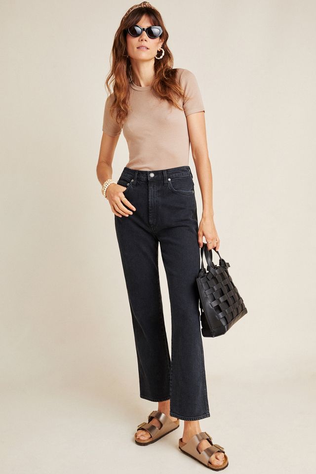 AGOLDE Ultra High-Rise Kick Flare Jeans | Anthropologie