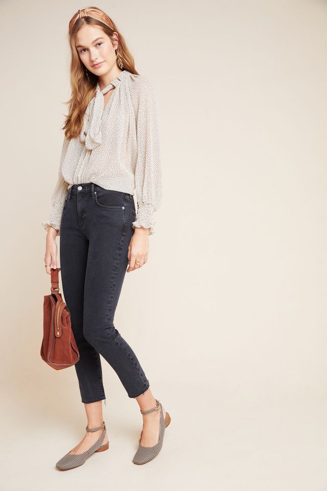 AGOLDE Toni Mid Rise Straight Jeans