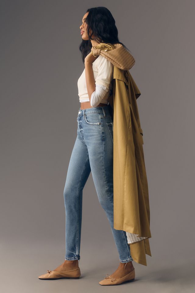 AGOLDE Nico High-Rise Slim Straight Jeans #2