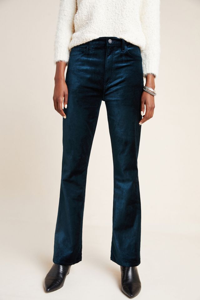 AGOLDE Nico Ultra High-Rise Velvet Bootcut Jeans #2