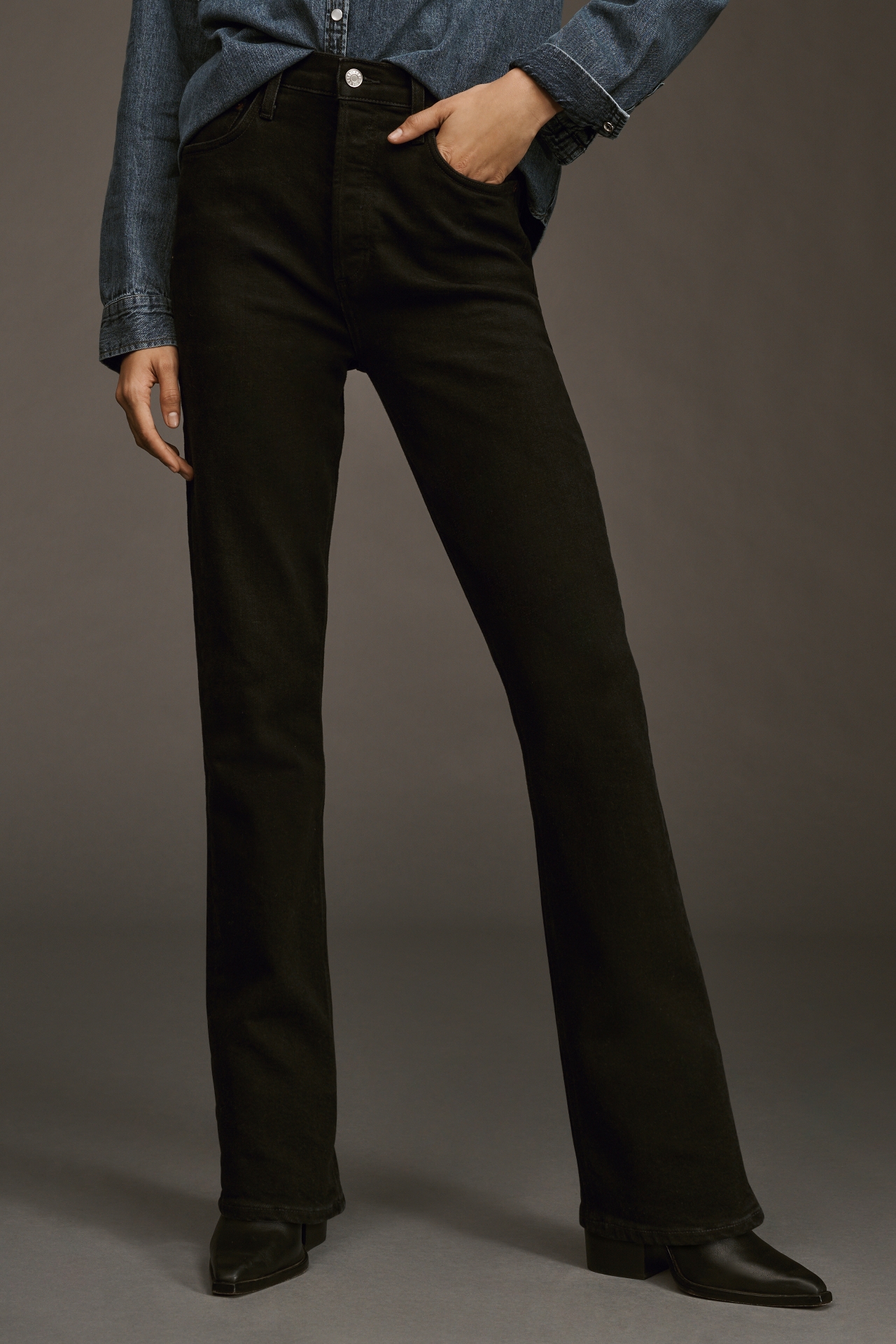 AGOLDE Nico High-Rise Slim Straight Leg Jeans