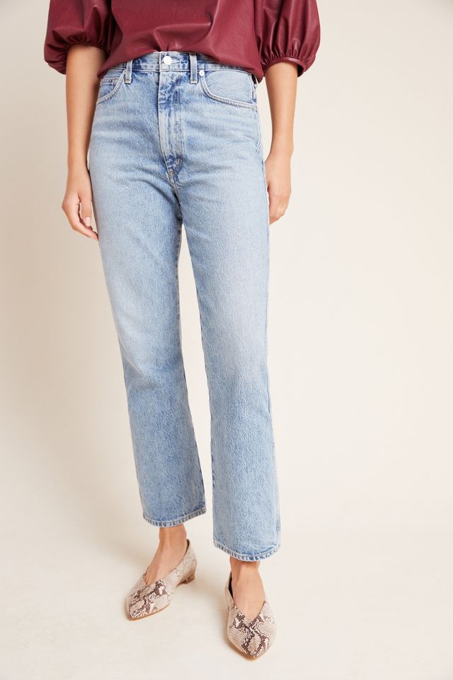 AGOLDE Pinch Waist Ultra High Rise Kick Flare Jeans