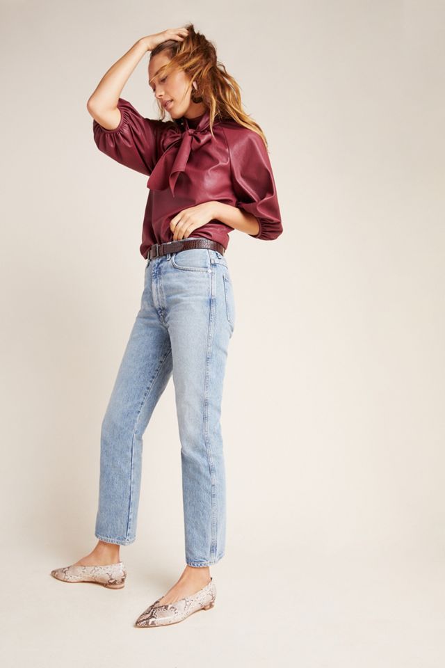AGOLDE Pinch Waist Ultra High-Rise Kick Flare Jeans #4