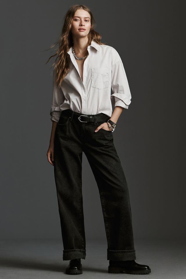 AGOLDE Fusion Mid-Rise Relaxed Leg Jeans