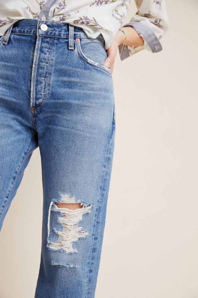 Citizens of Humanity Emery Ultra High-Rise Cropped Straight
