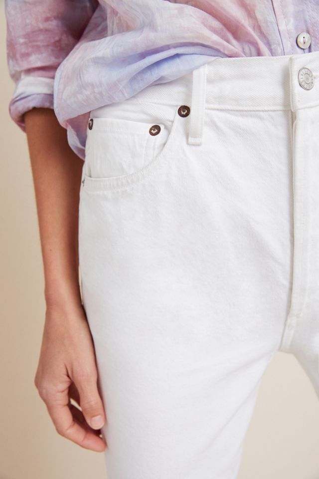 AGOLDE Riley Ultra High-Rise Straight Jeans #4