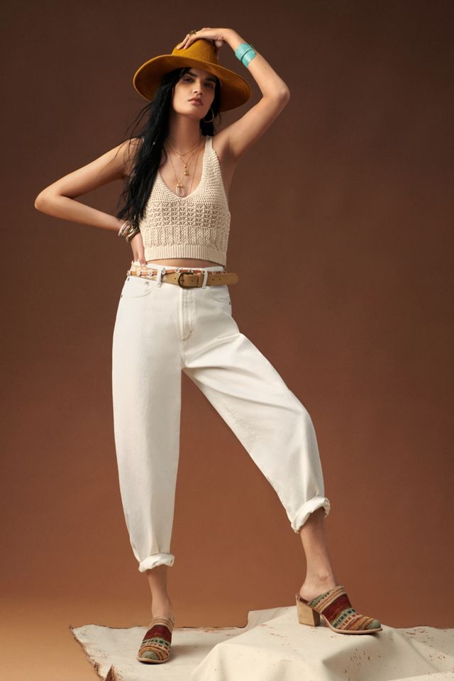 AGOLDE Ultra High-Rise Tapered Balloon-Leg Jeans