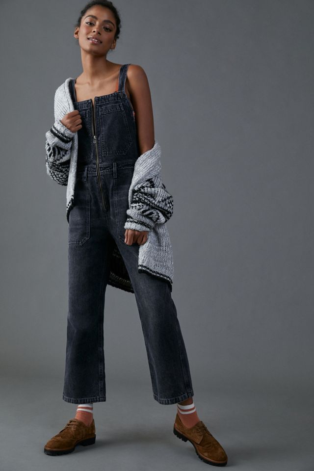 Citizens of Humanity Cher Zip-Front Denim Jumpsuit | Anthropologie