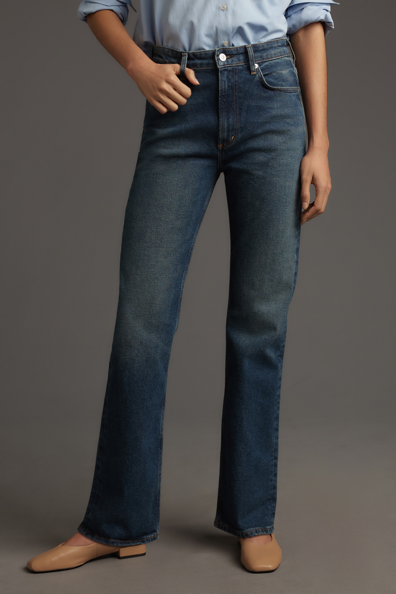 Citizens of Humanity Zurie High-Rise Straight-Leg Jeans