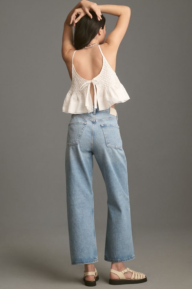 Citizens of Humanity Gaucho Vintage High-Rise Crop Wide-Leg Jeans #2