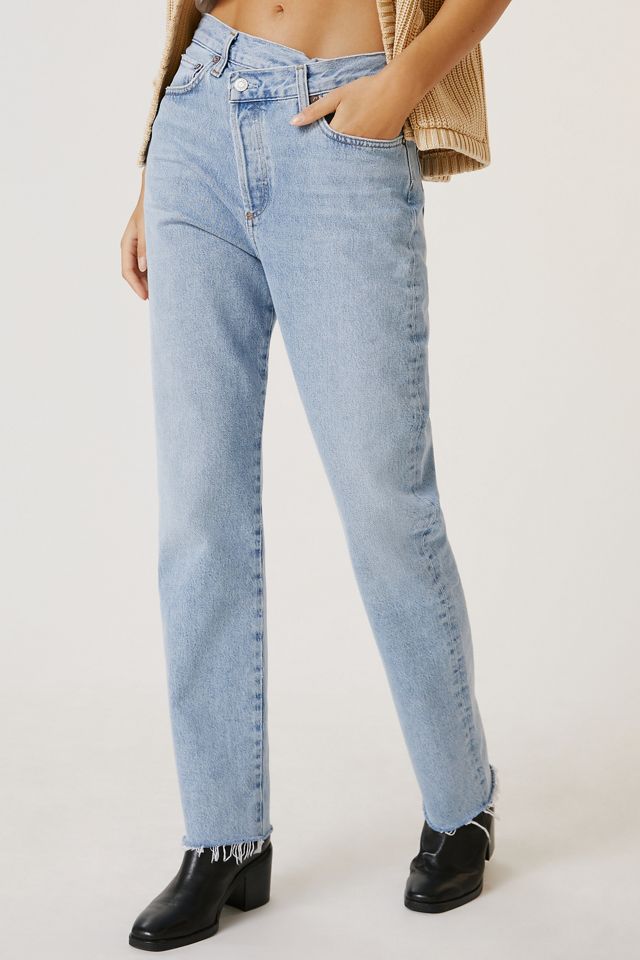 AGOLDE Criss-Cross Straight Jeans #2