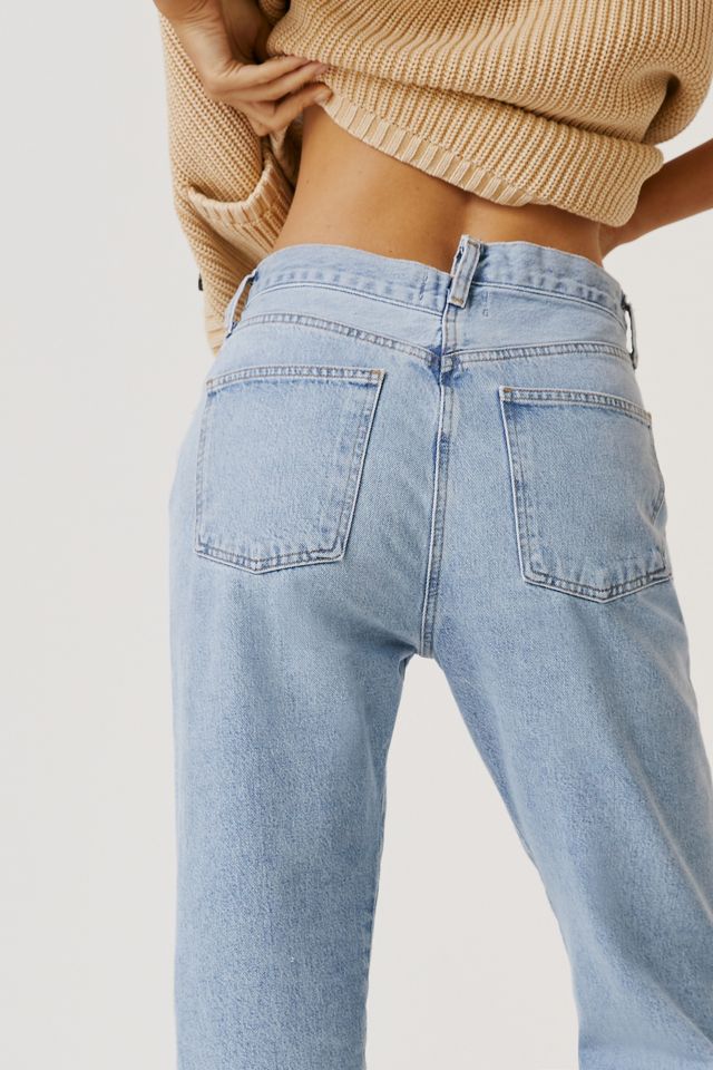 AGOLDE Criss-Cross Straight Jeans #4