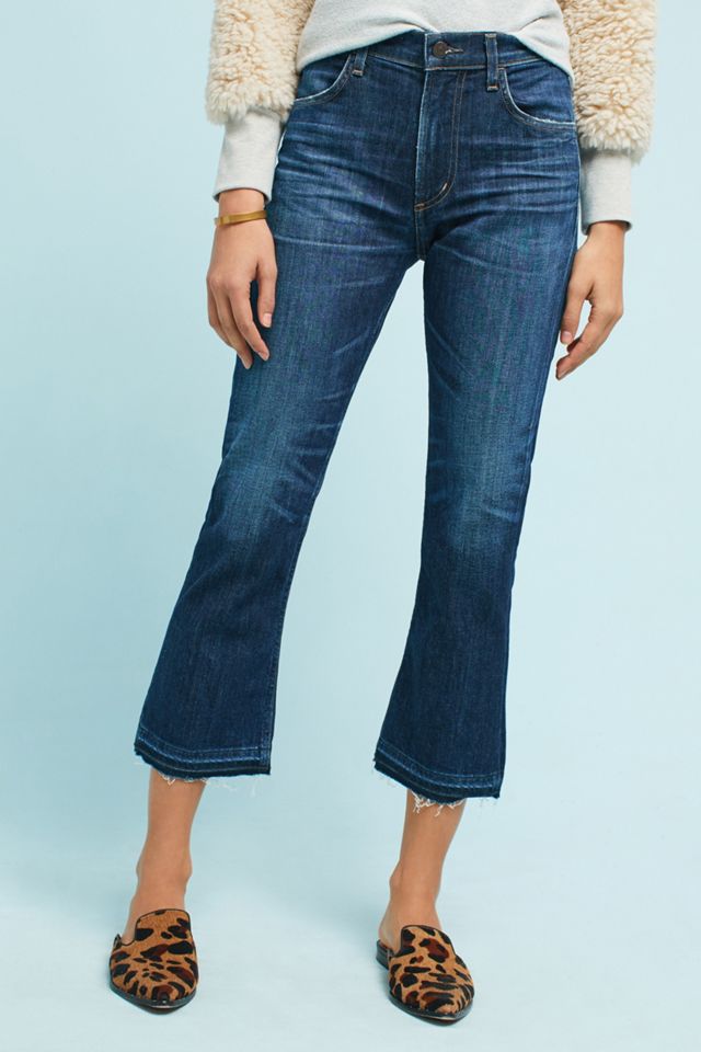 Citizens of Humanity Drew High-Rise Cropped Flare Jeans