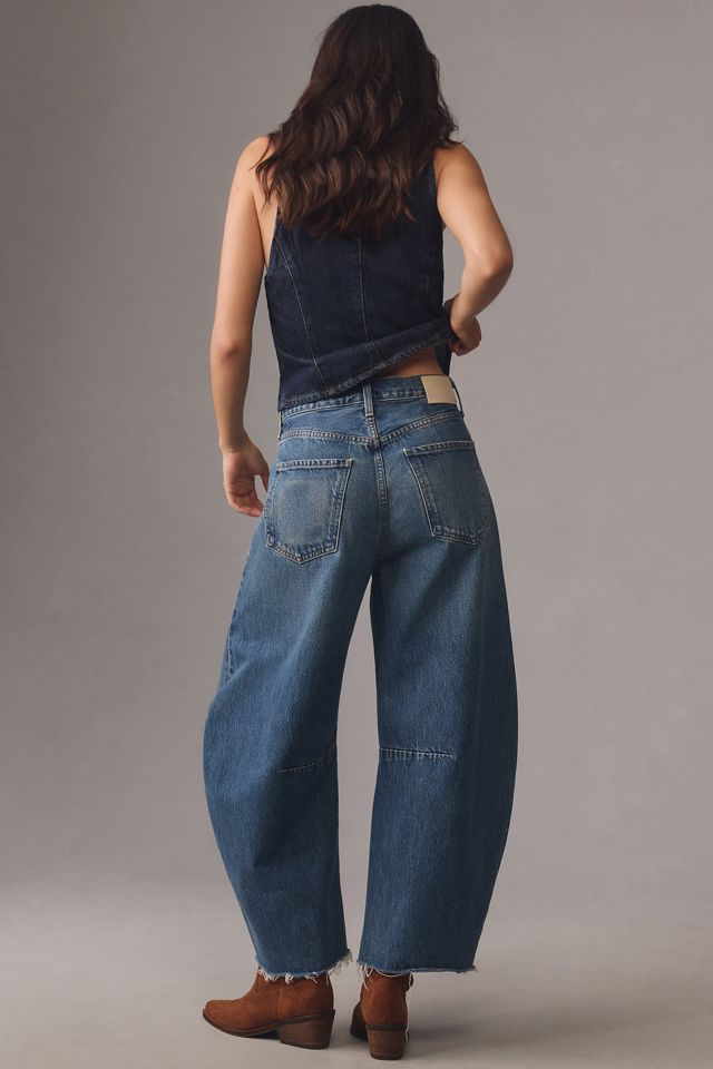 Citizens of Humanity Horseshoe High-Rise Barrel Jeans  #2