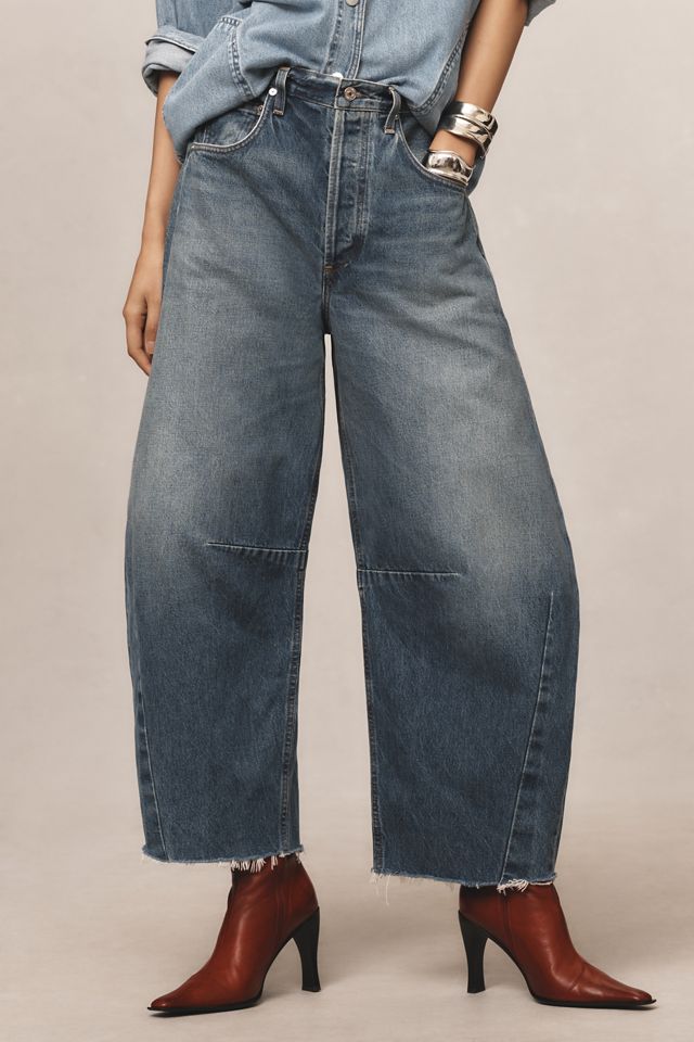 Citizens of Humanity Horseshoe High-Rise Barrel Jeans  #5