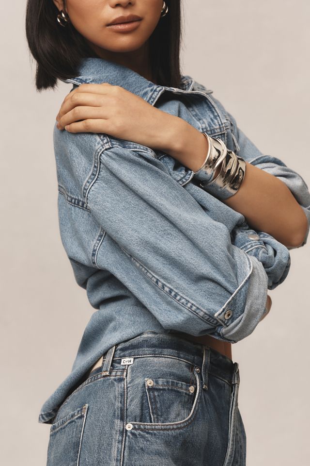 Citizens of Humanity Horseshoe High-Rise Barrel Jeans  #6
