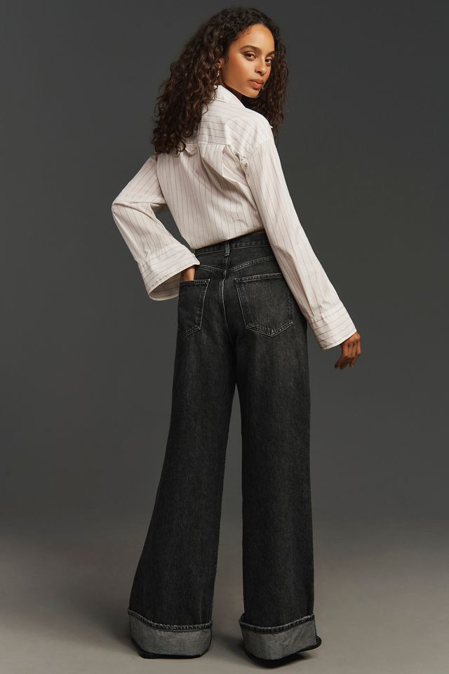 AGOLDE Dame High-Rise Wide-Leg Jeans #3