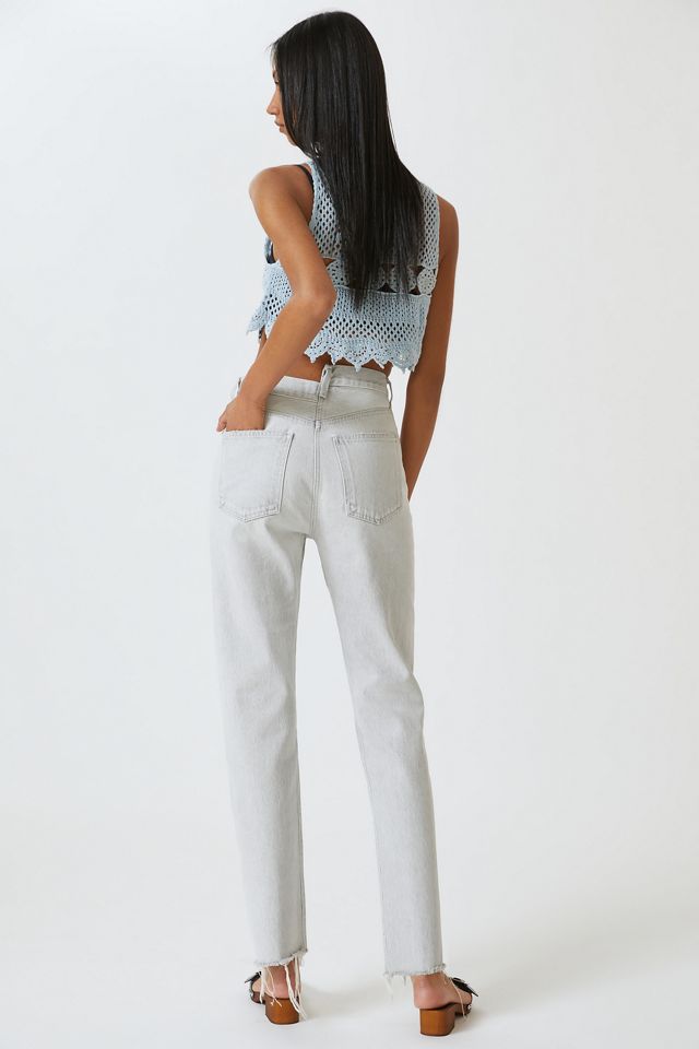 AGOLDE Criss-Cross High-Rise Straight Jeans #4