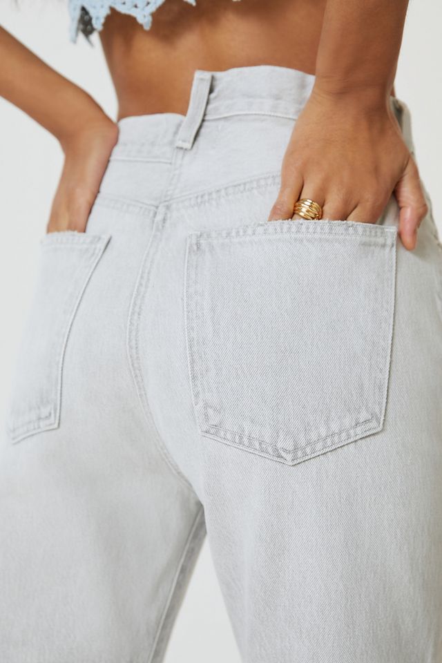 AGOLDE Criss-Cross High-Rise Straight Jeans #5