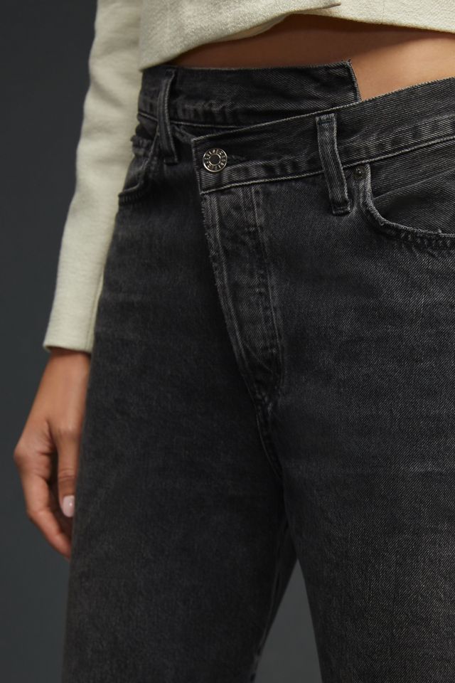 AGOLDE Criss-Cross High-Rise Straight Jeans #3