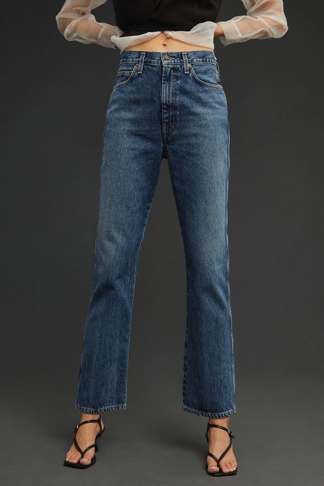 AGOLDE Pinch-Waist High-Rise Kick Jeans