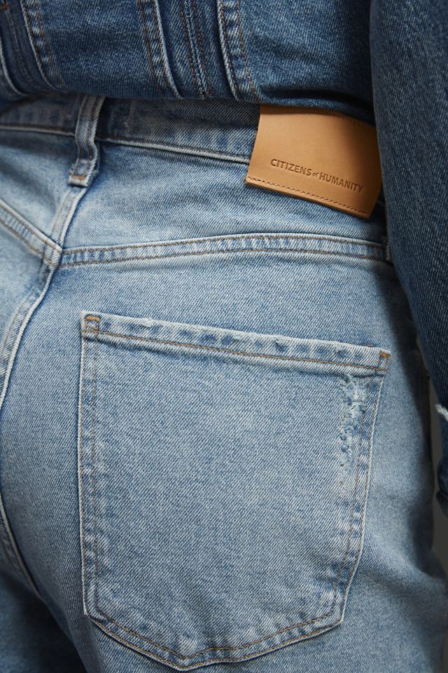 Citizens of Humanity Dylan High-Rise Relaxed Straight-Leg Jeans