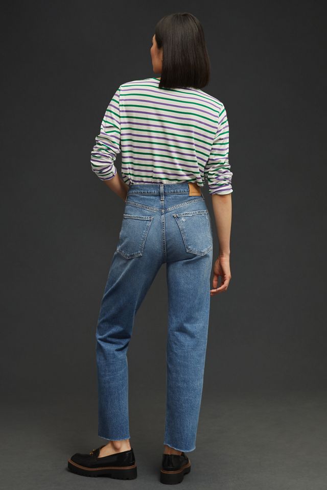 Citizens of Humanity Daphne High-Rise Crop Jeans | Anthropologie
