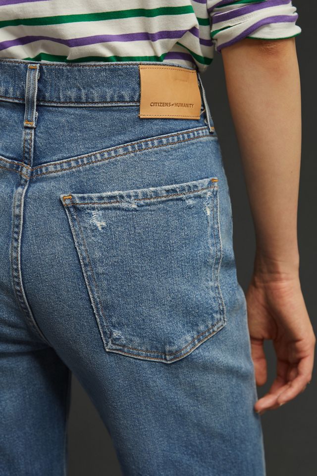 Citizens of Humanity Daphne High-Rise Crop Jeans | Anthropologie