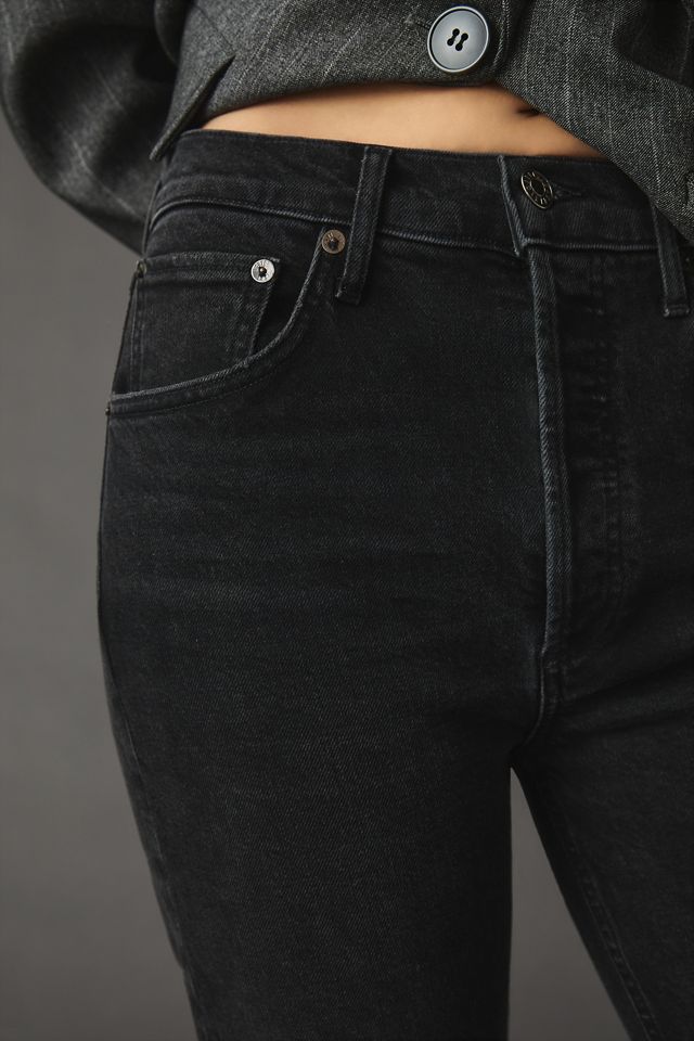 AGOLDE Riley High-Rise Straight Crop Jeans #3