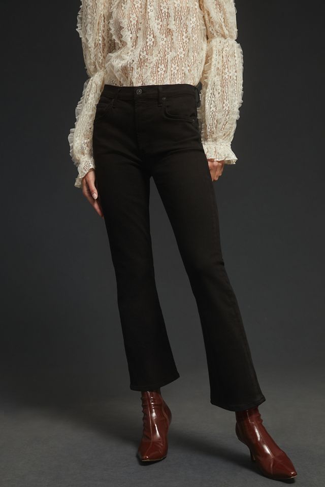 Citizens of Humanity Isola Mid-Rise Cropped Bootcut Jeans #1