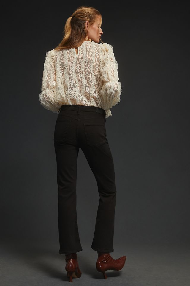 Citizens of Humanity Isola Mid-Rise Cropped Bootcut Jeans #3