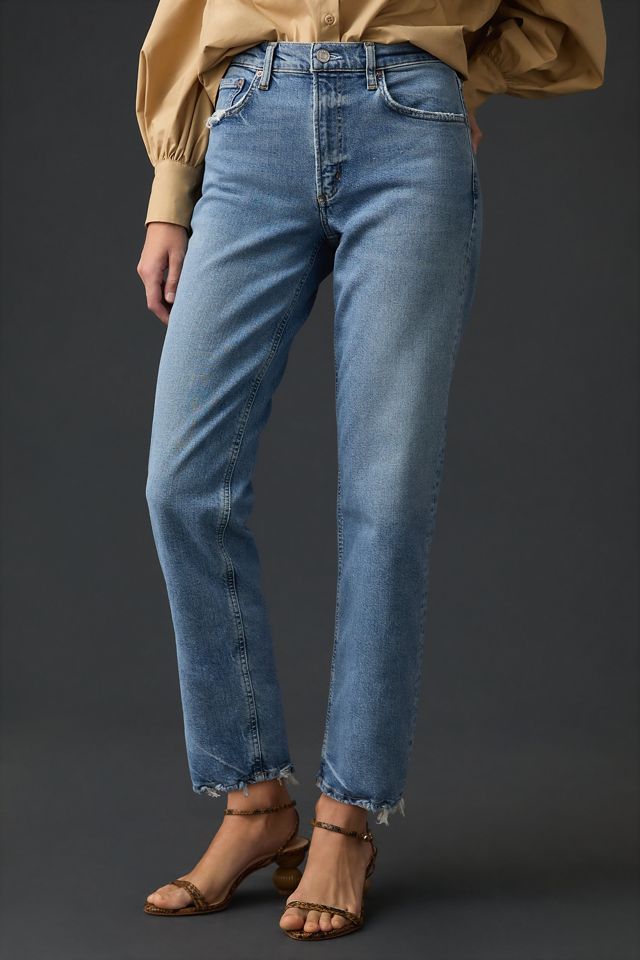 AGOLDE Kye Mid-Rise Straight Jeans #1