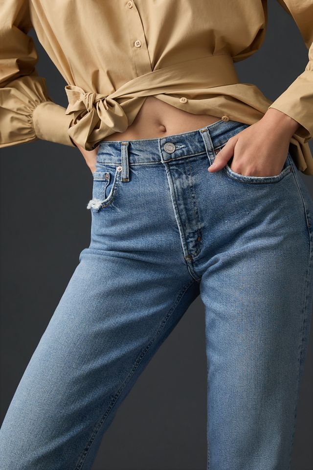 AGOLDE Kye Mid-Rise Straight Jeans #2