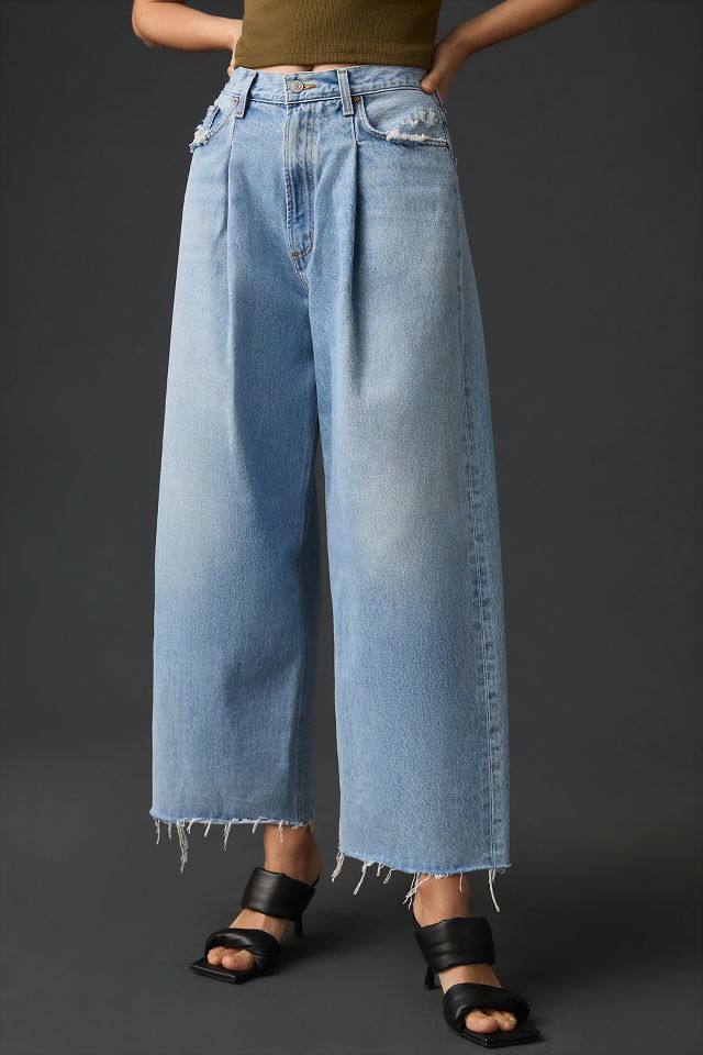 AGOLDE Dagna Pleated Baggy Jeans