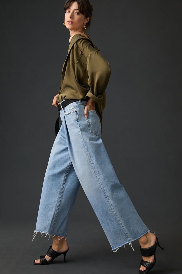AGOLDE Dagna Pleated Baggy Jeans | Anthropologie
