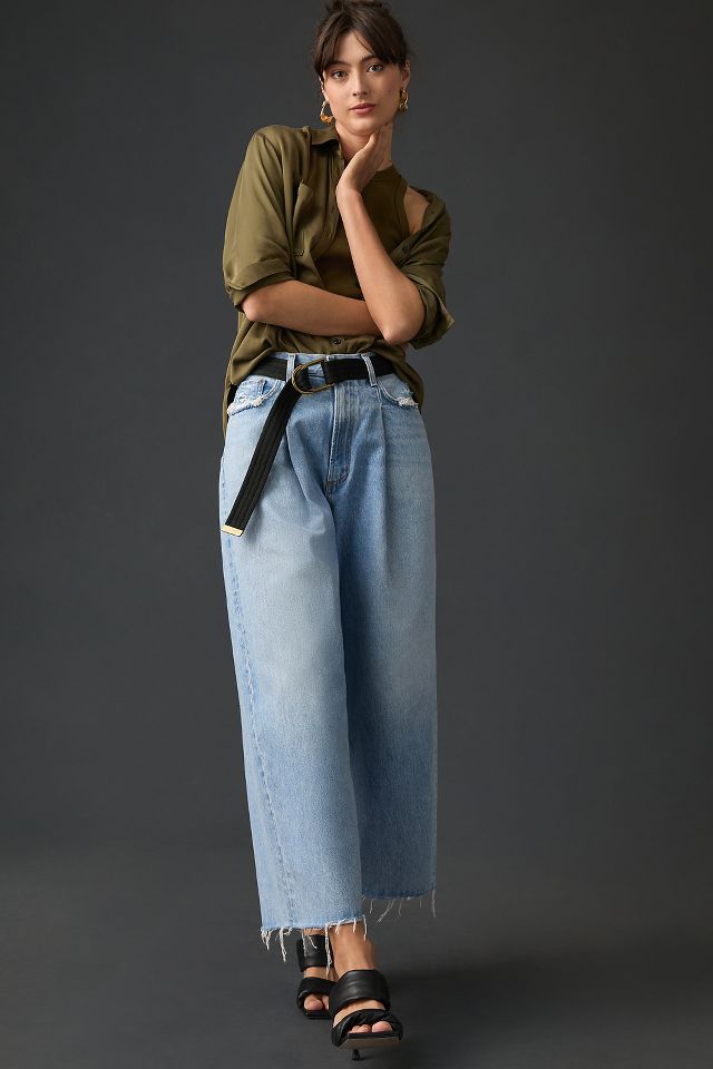 AGOLDE Dagna Pleated Baggy Jeans