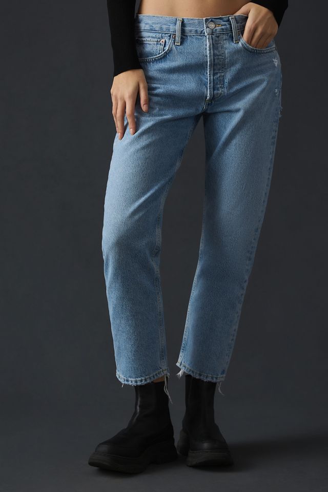 AGOLDE Parker High-Rise Straight Jeans #1