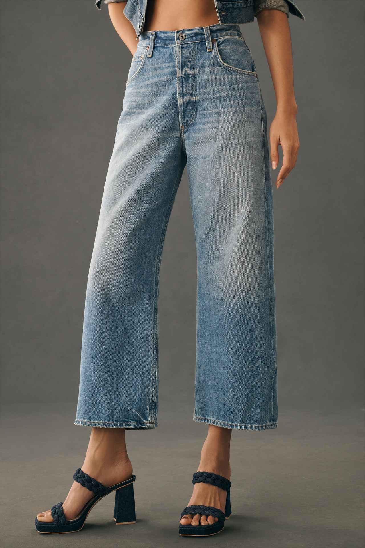 Citizens of Humanity Gaucho Vintage High-Rise Wide-Leg Jeans