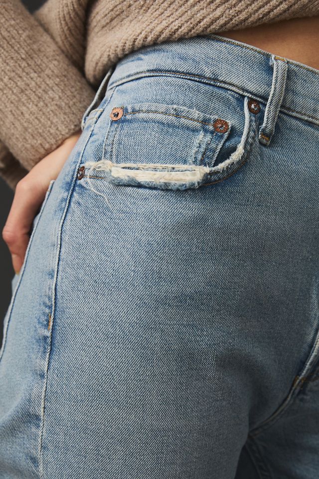 AGOLDE Stovepipe High-Rise Straight Jeans | Anthropologie