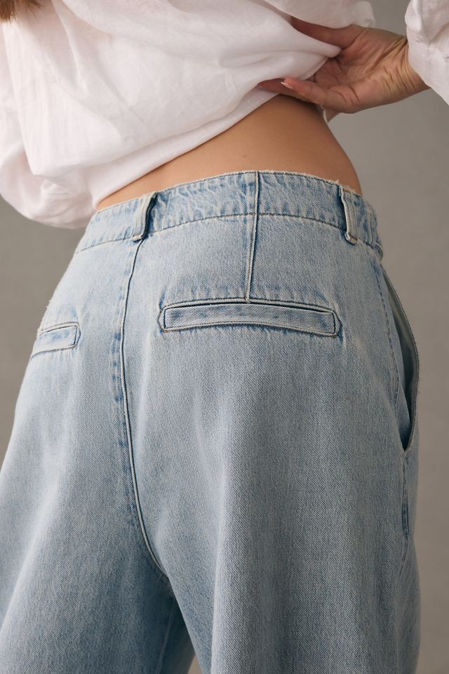 Pantaloni Citizens Of Humanity Payton Oliva Donna 27 - Gamba Larga Taglio Crop - Foto 3