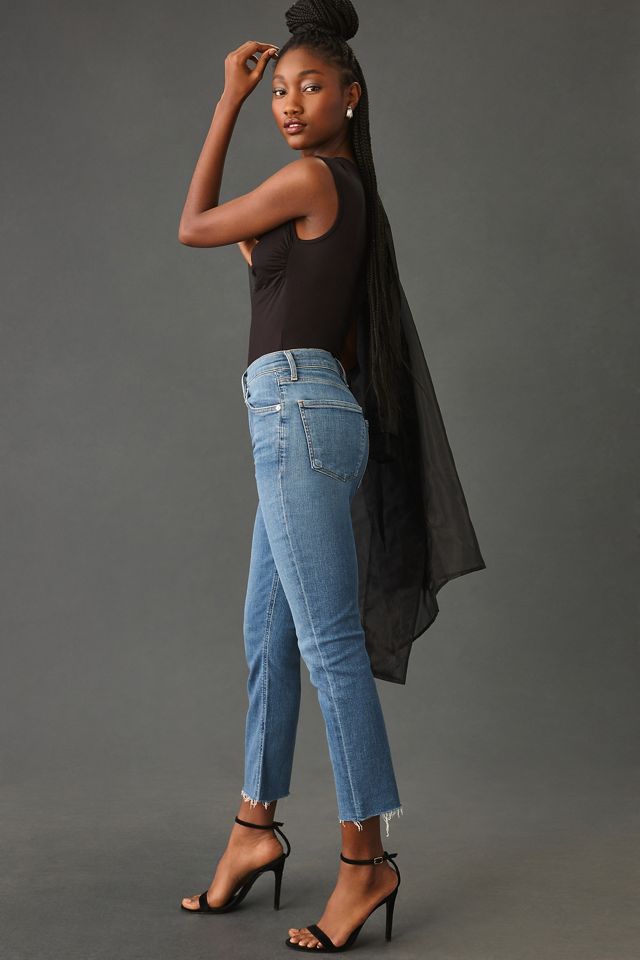 Citizens of Humanity Isola High-Rise Straight Slim Crop Jeans #4