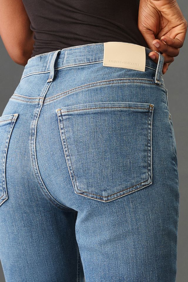 Citizens of Humanity Isola High-Rise Straight Slim Crop Jeans #5